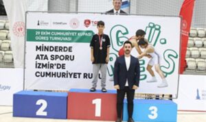 Tatami ve minderde Cumhuriyet coşkusu